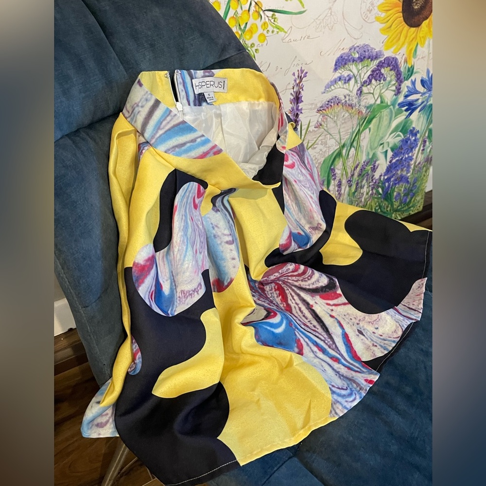 Hesperus mini skirt colorful